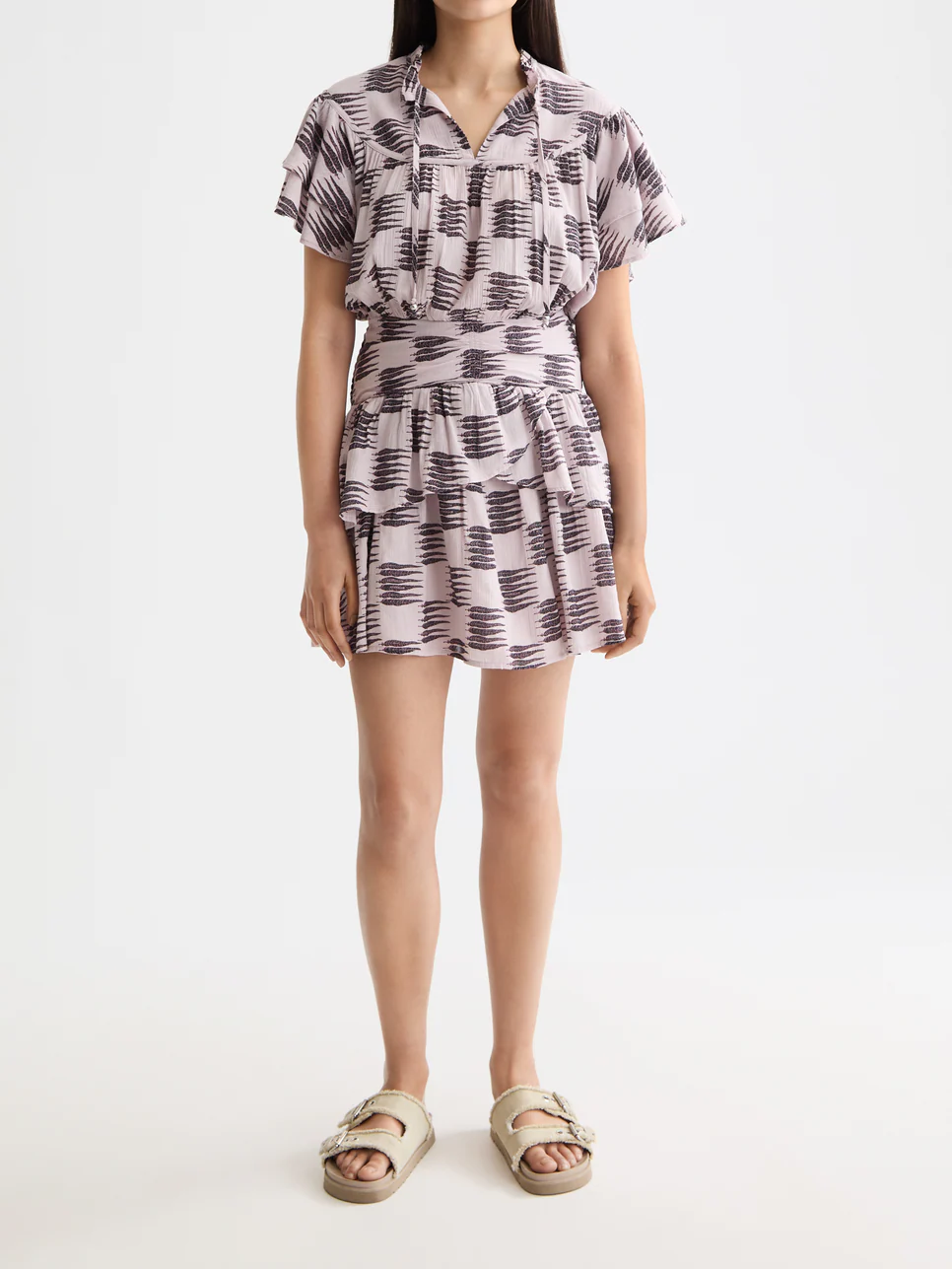 Ruffled mini dress - Image 7
