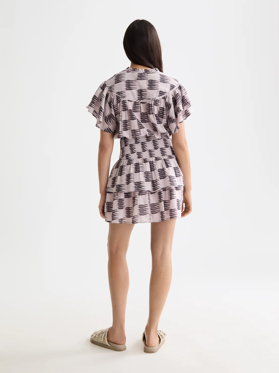 Ruffled mini dress - Image 9