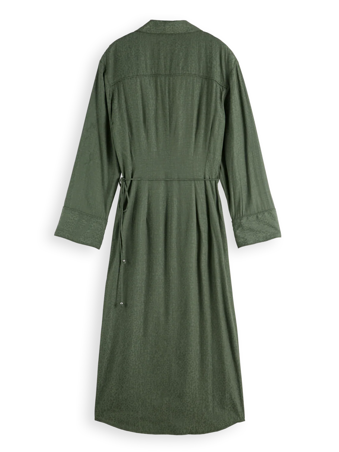 Draped midi wrapdress - Image 5