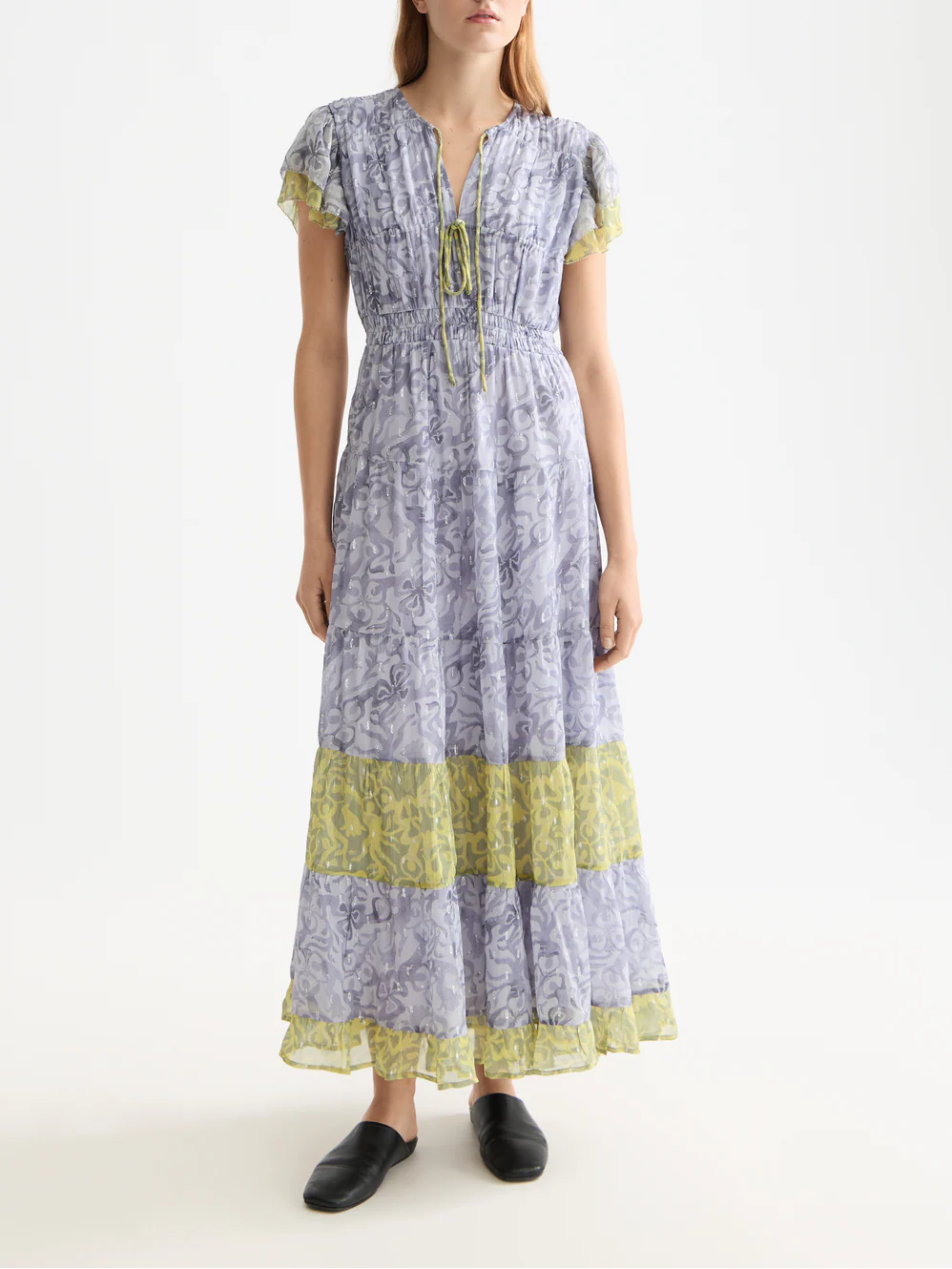Gathered maxi dress - Image 7