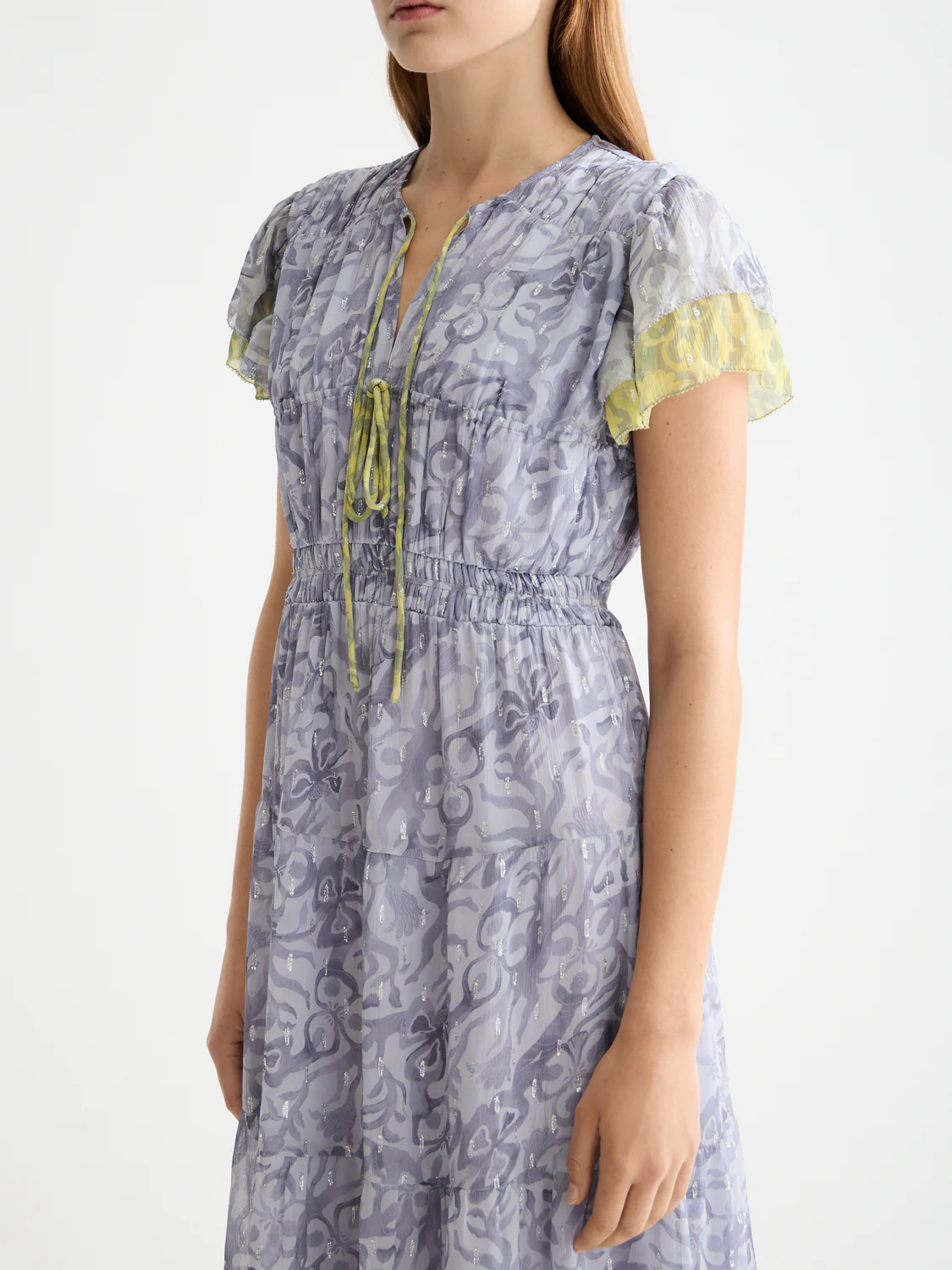 Gathered maxi dress - Image 8