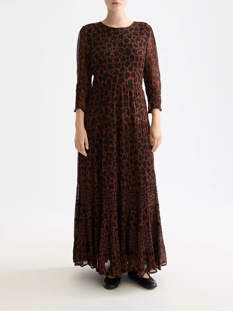 Panel Maxi dress