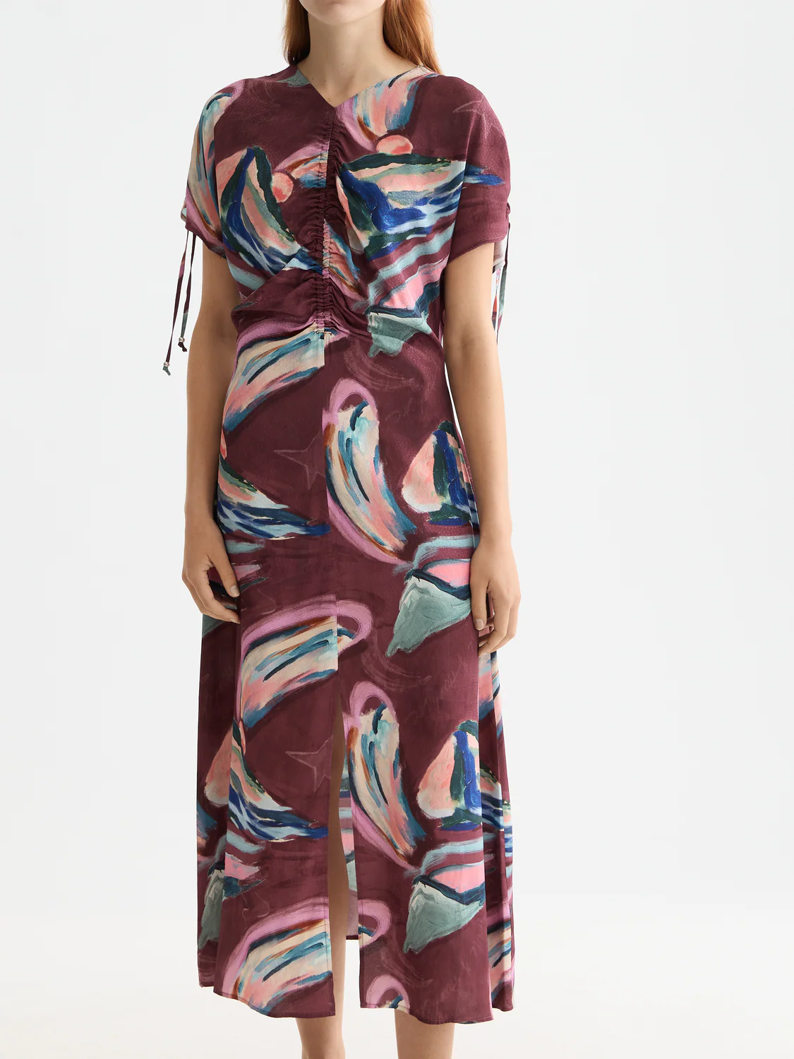 Drawstring maxi dress - Image 2