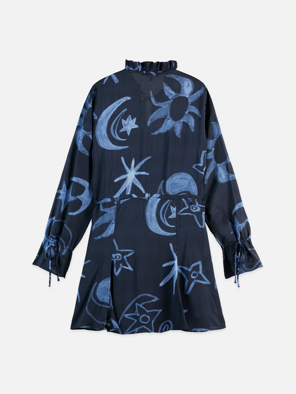 Printed long sleeved mini dress - Image 5