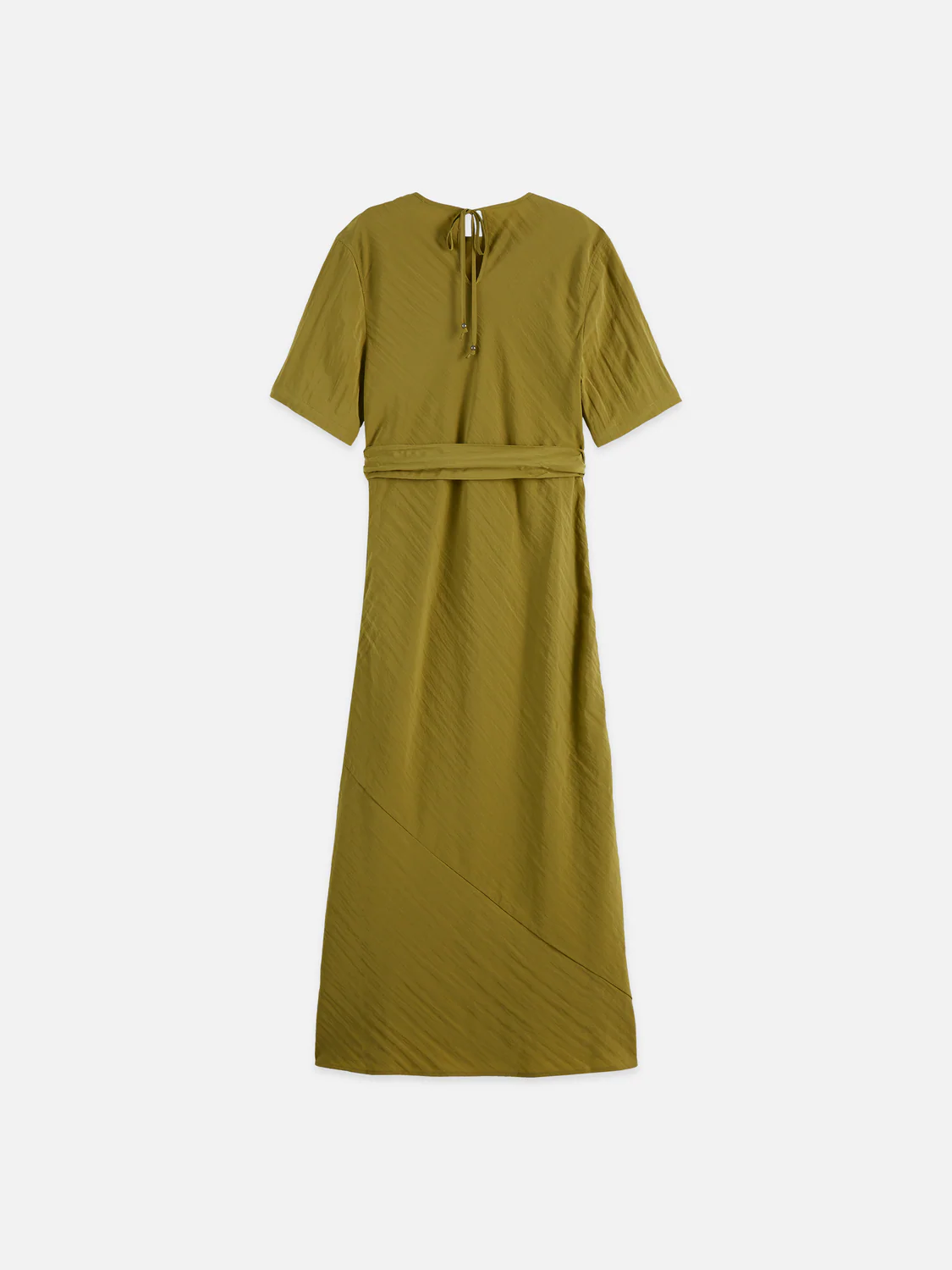 Tie wrap midi dress - Image 5