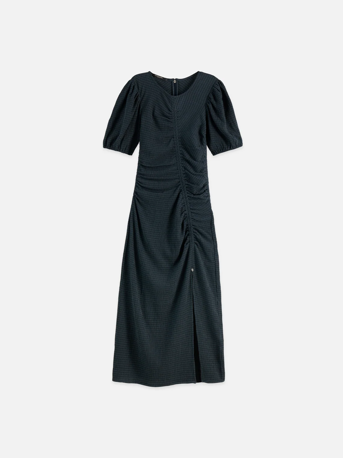 Open structured jersey midi dress - Image 4