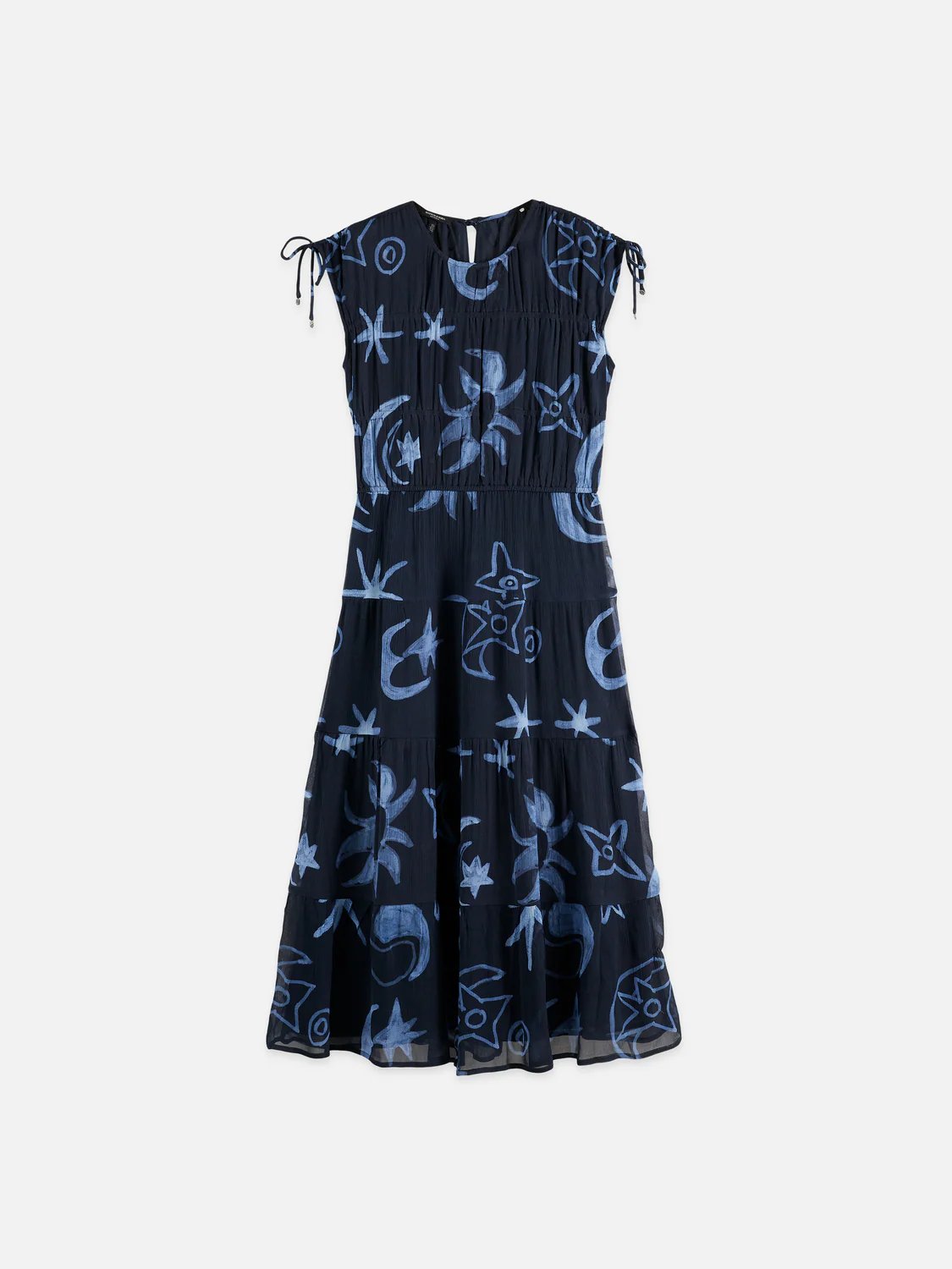 Gathered midi dress - Image 10