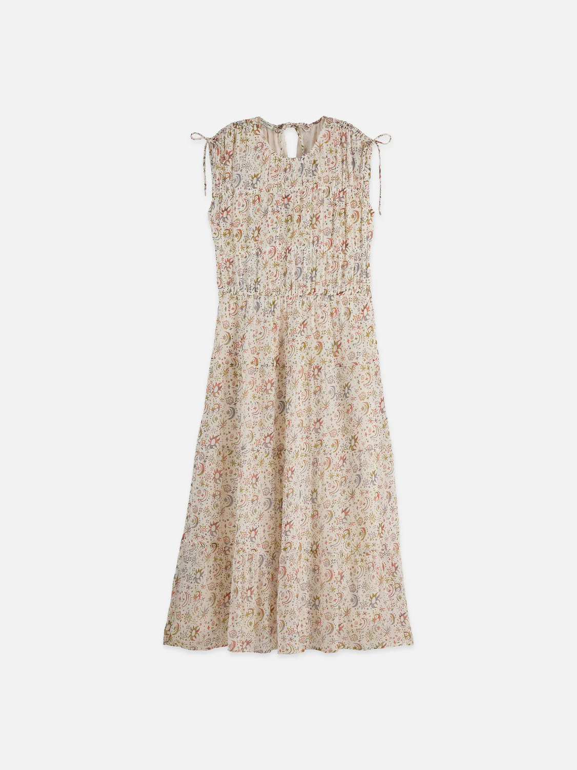 Gathered midi dress - Image 4