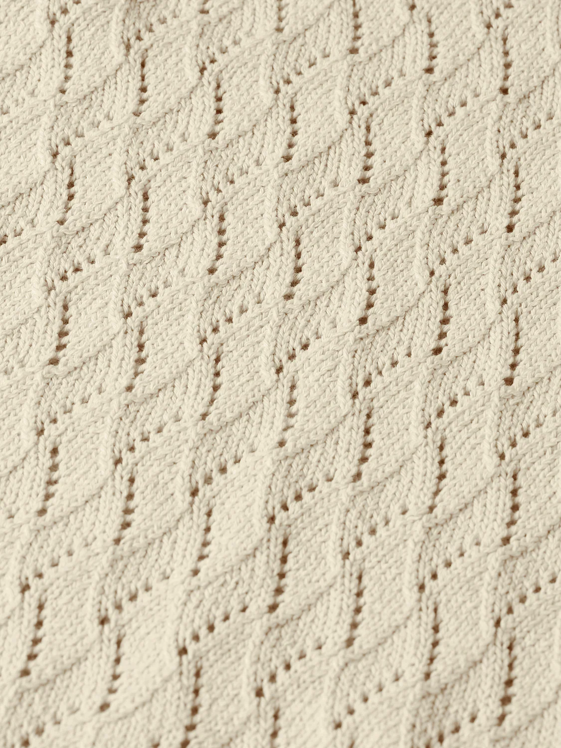 Pointelle stitch knitted short tunic dress - Image 7