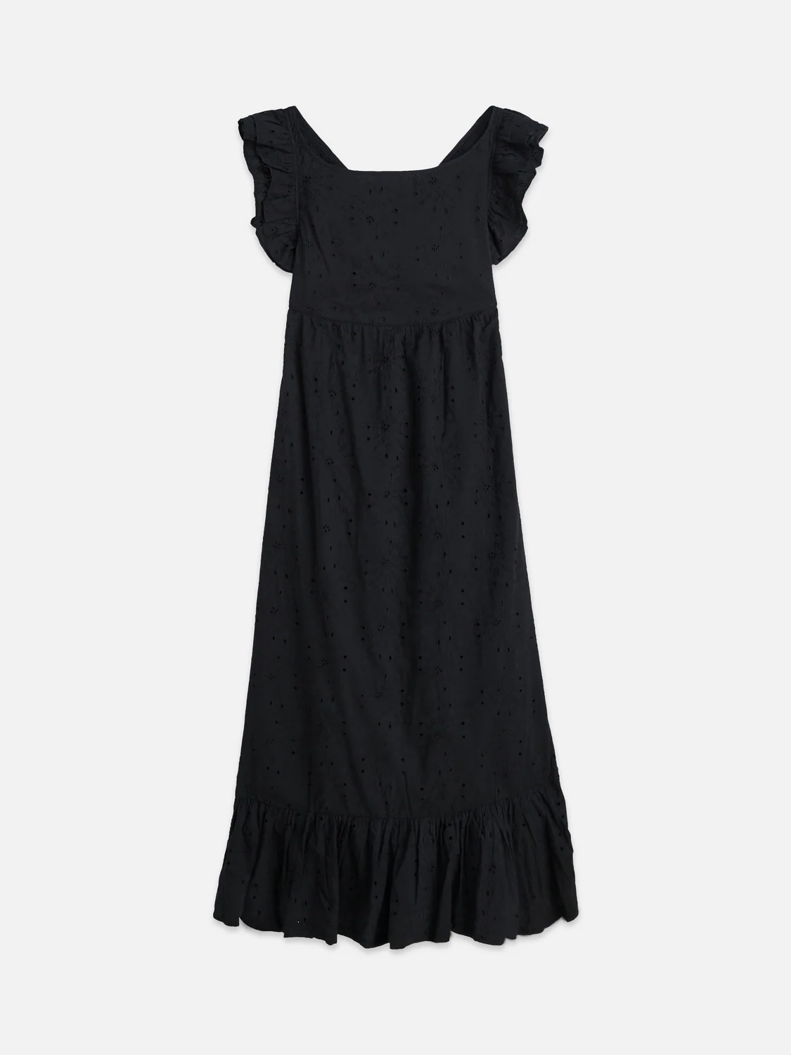 Broderie anglaise ankle length dress - Image 5