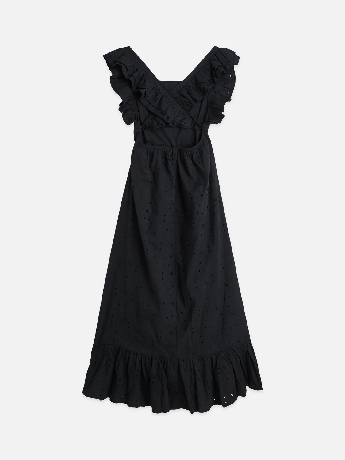 Broderie anglaise ankle length dress - Image 6