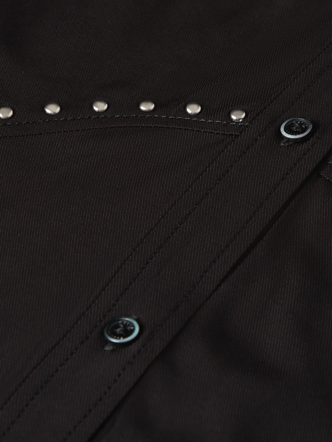 Studded button midi dress - Image 7
