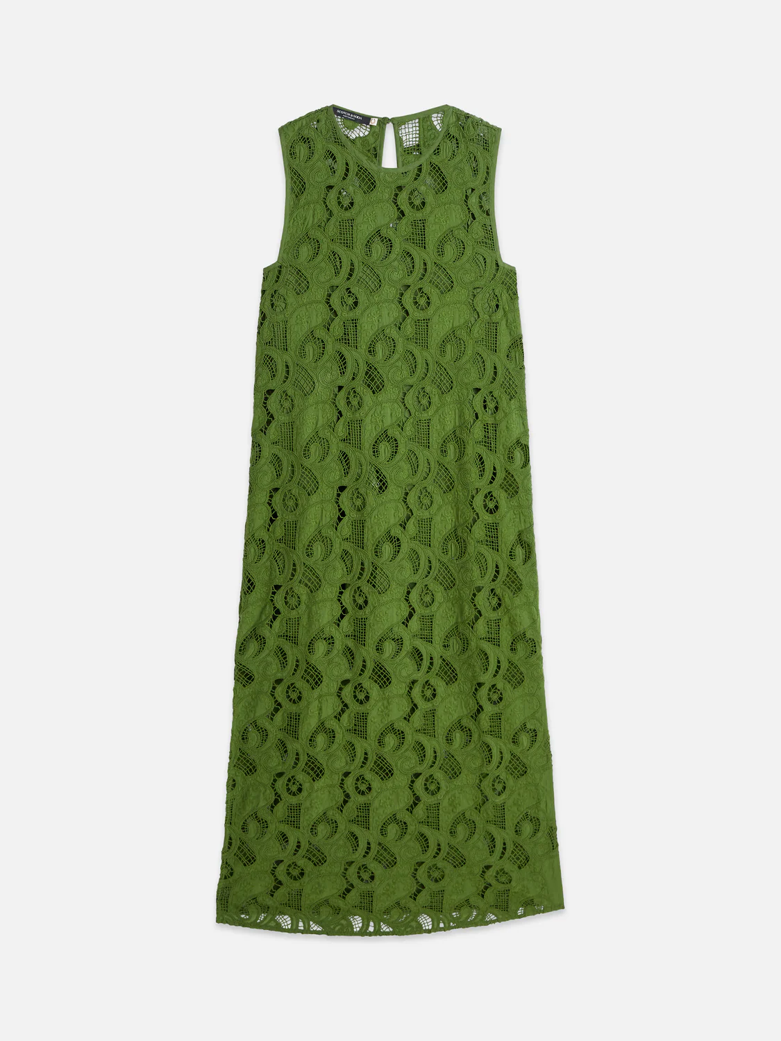 Flame embroidery midi dress - Image 5