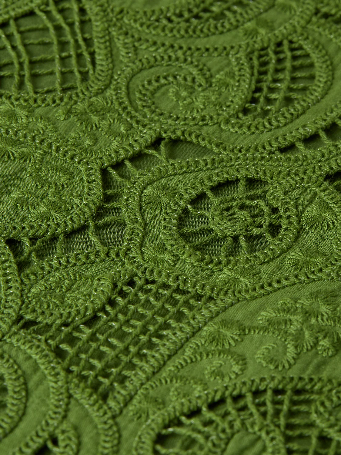 Flame embroidery midi dress - Image 7