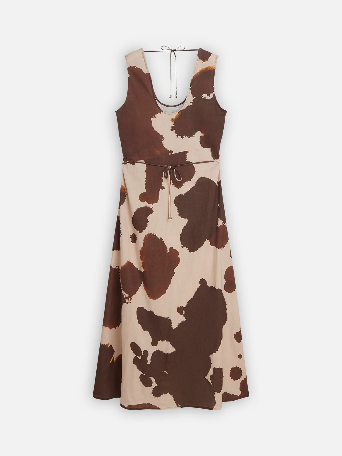 Linen ankle length wrap dress - Image 5