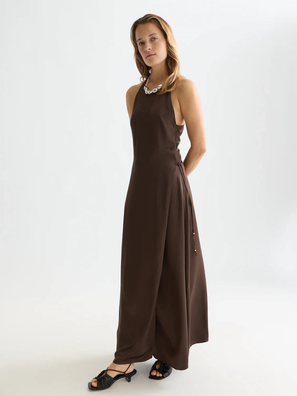 maxi wrap dress - Image 3