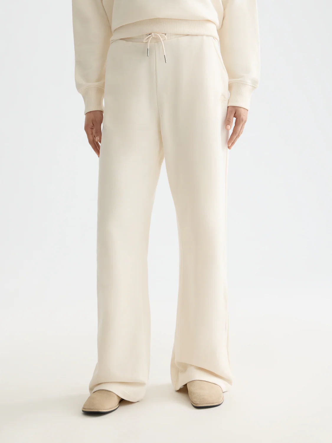 Artwork wide leg sweatpants - Image 9