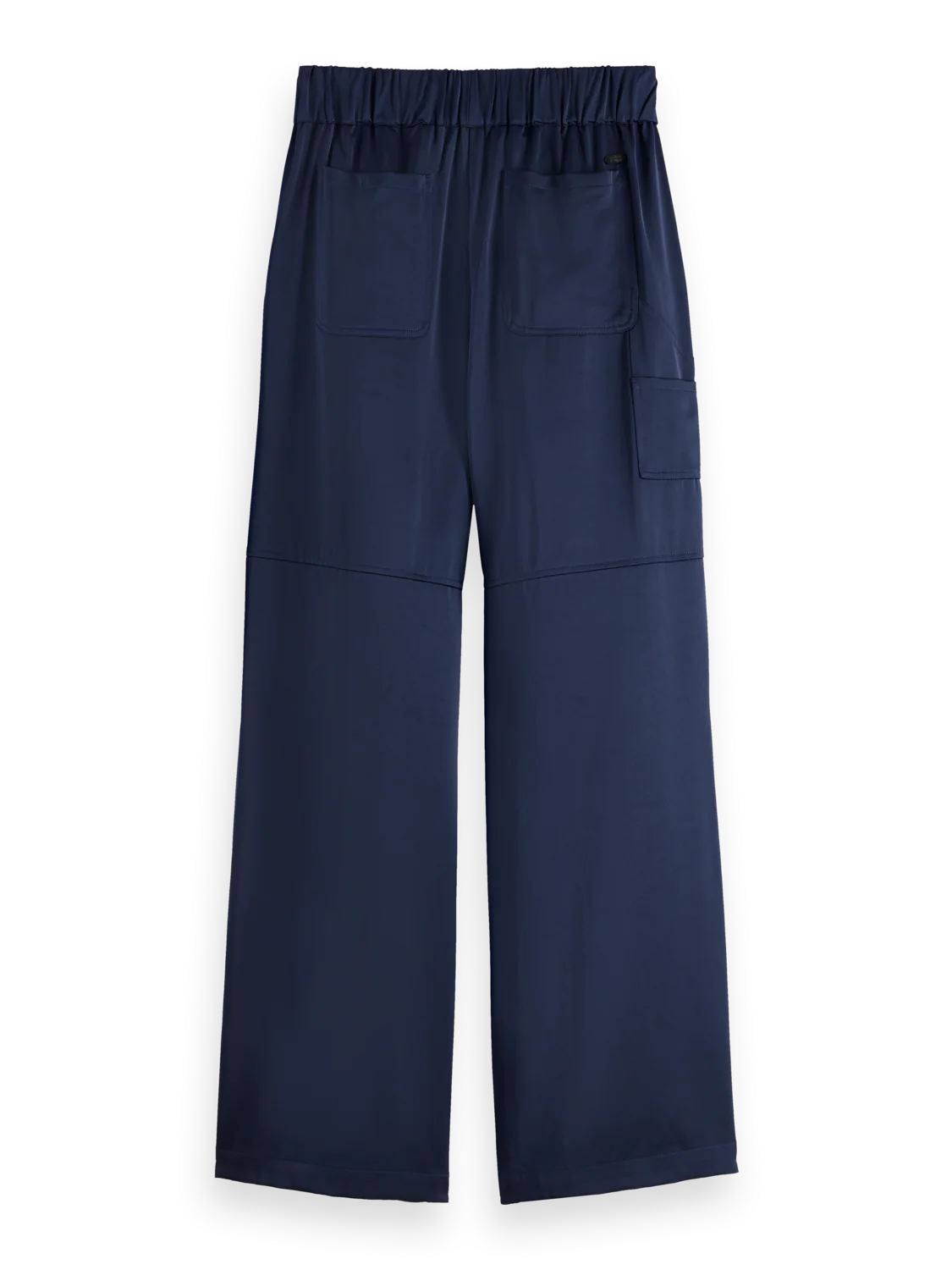 Noa high rise wide leg satin pant - Image 5