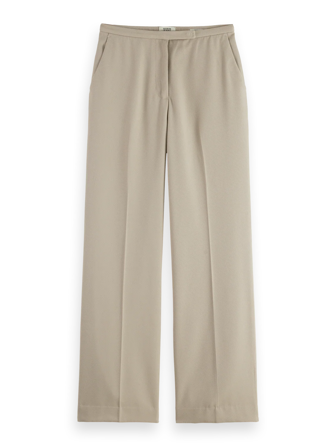 Edie high rise wide leg gabardine pant - Image 11