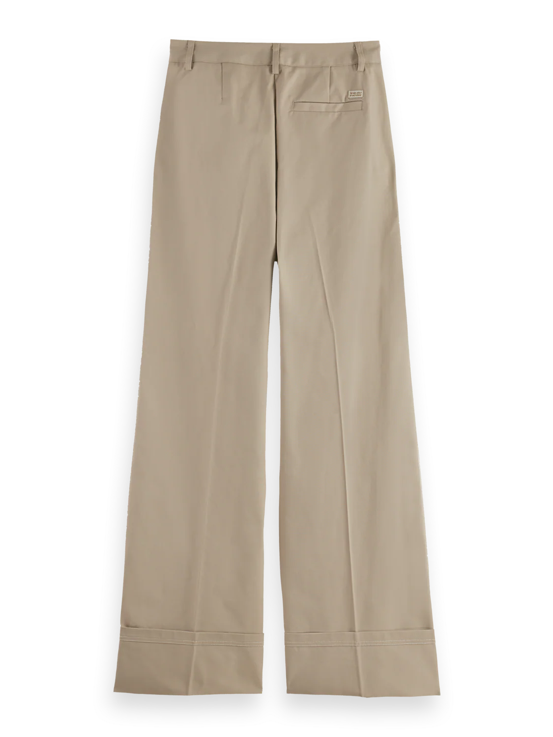 Luca high rise wide leg cuff chino pant - Image 6
