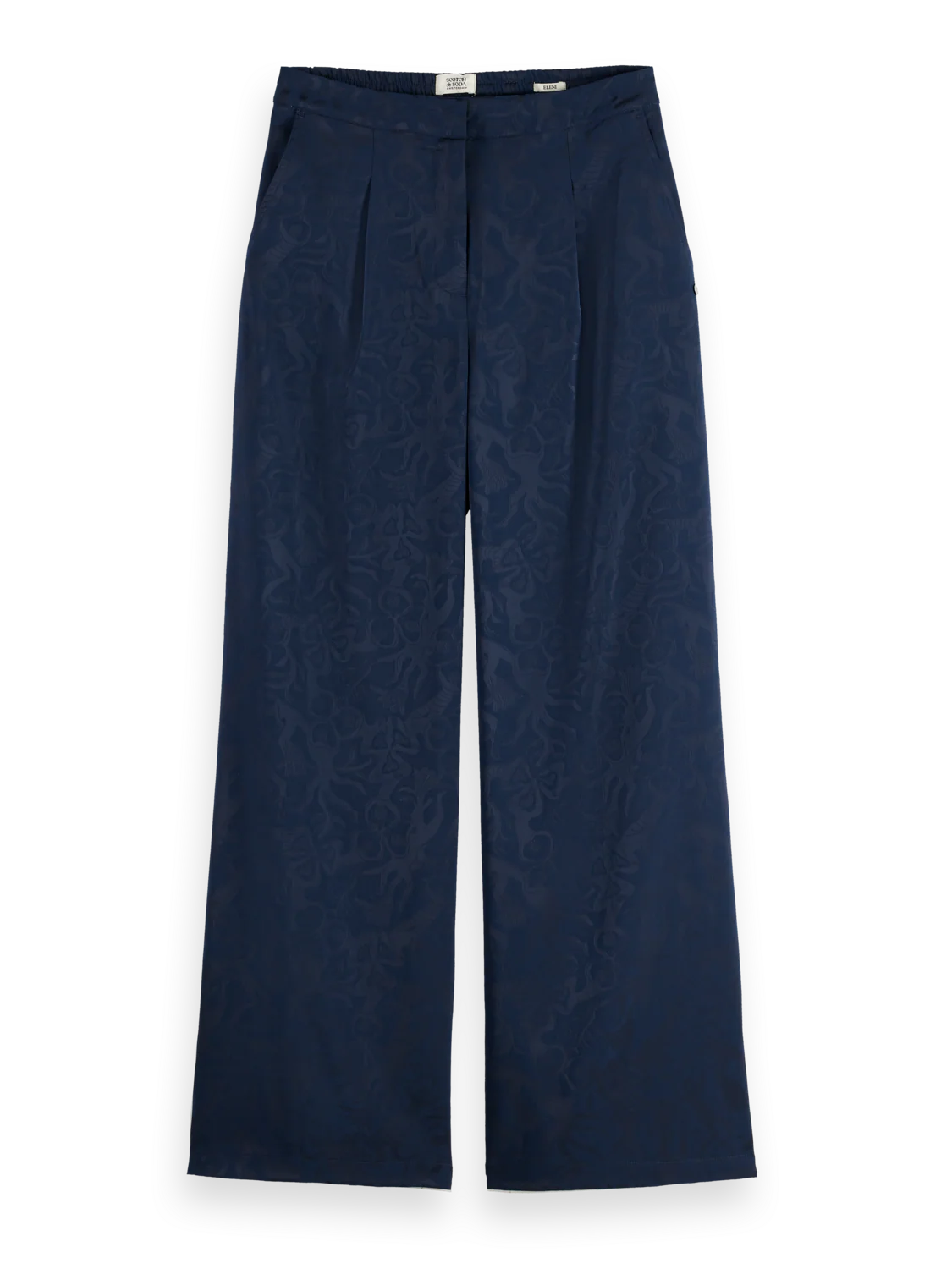 Eleni high rise wide leg pyjama pants - Image 5