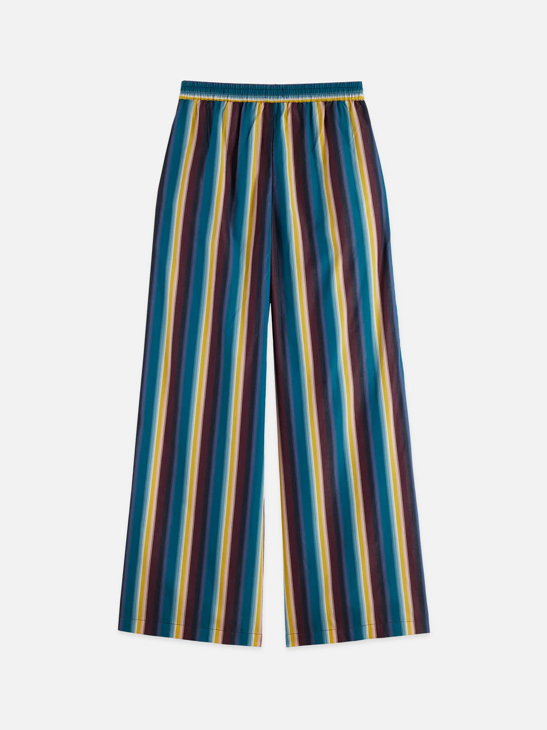 Eleni high rise wide leg striped pants - Image 6