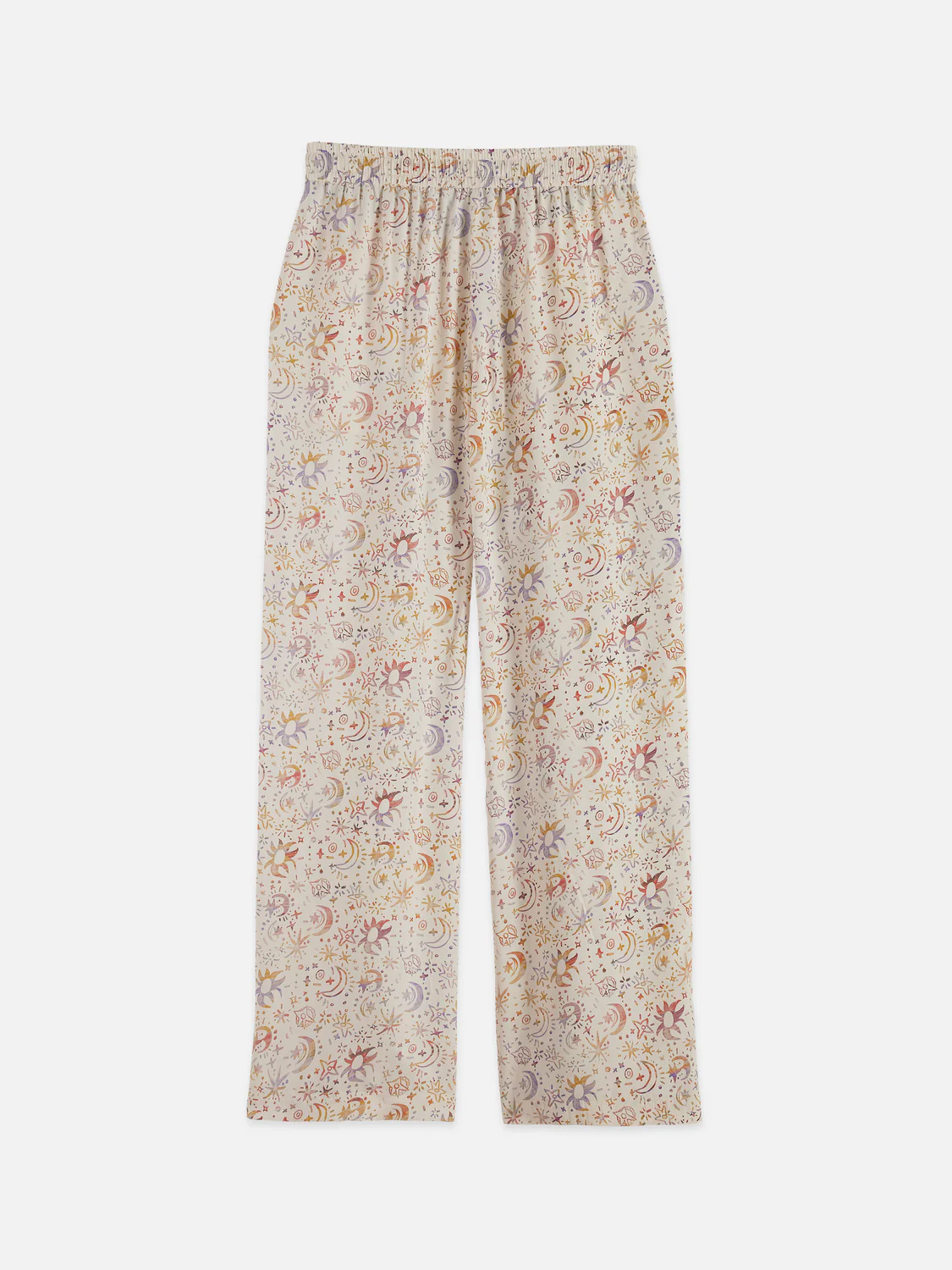 Gia mid rise wide leg printed pants - Image 6