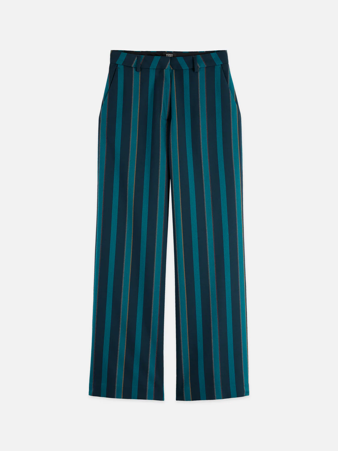 Edie high rise wide leg blanket stripe pants - Image 5