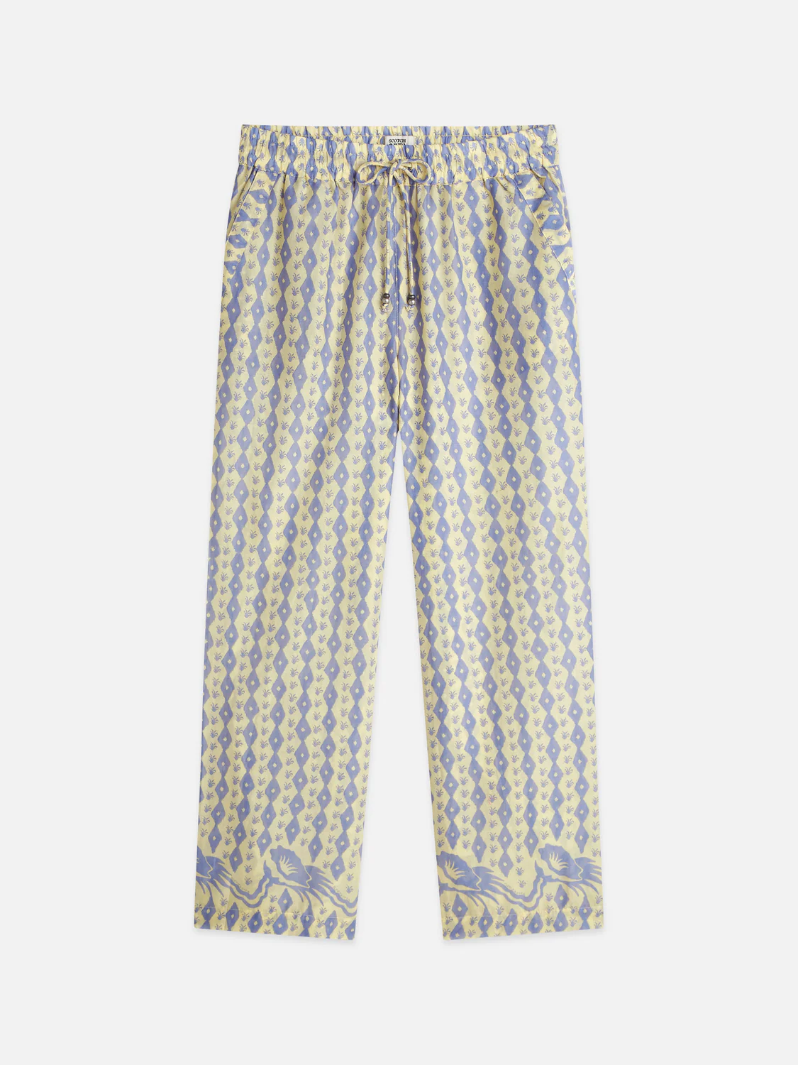 Gia - All over printed cotton voile pants - Image 5