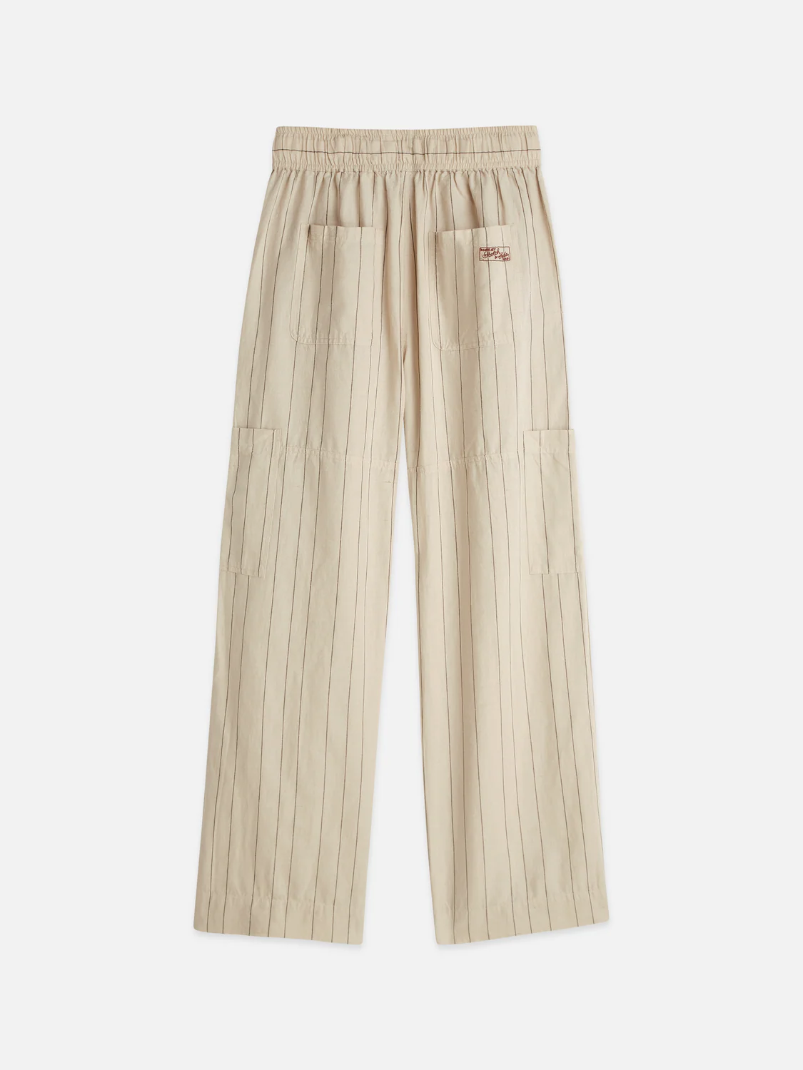 Noa Linen high-rise wide-leg relaxed pants - Image 6