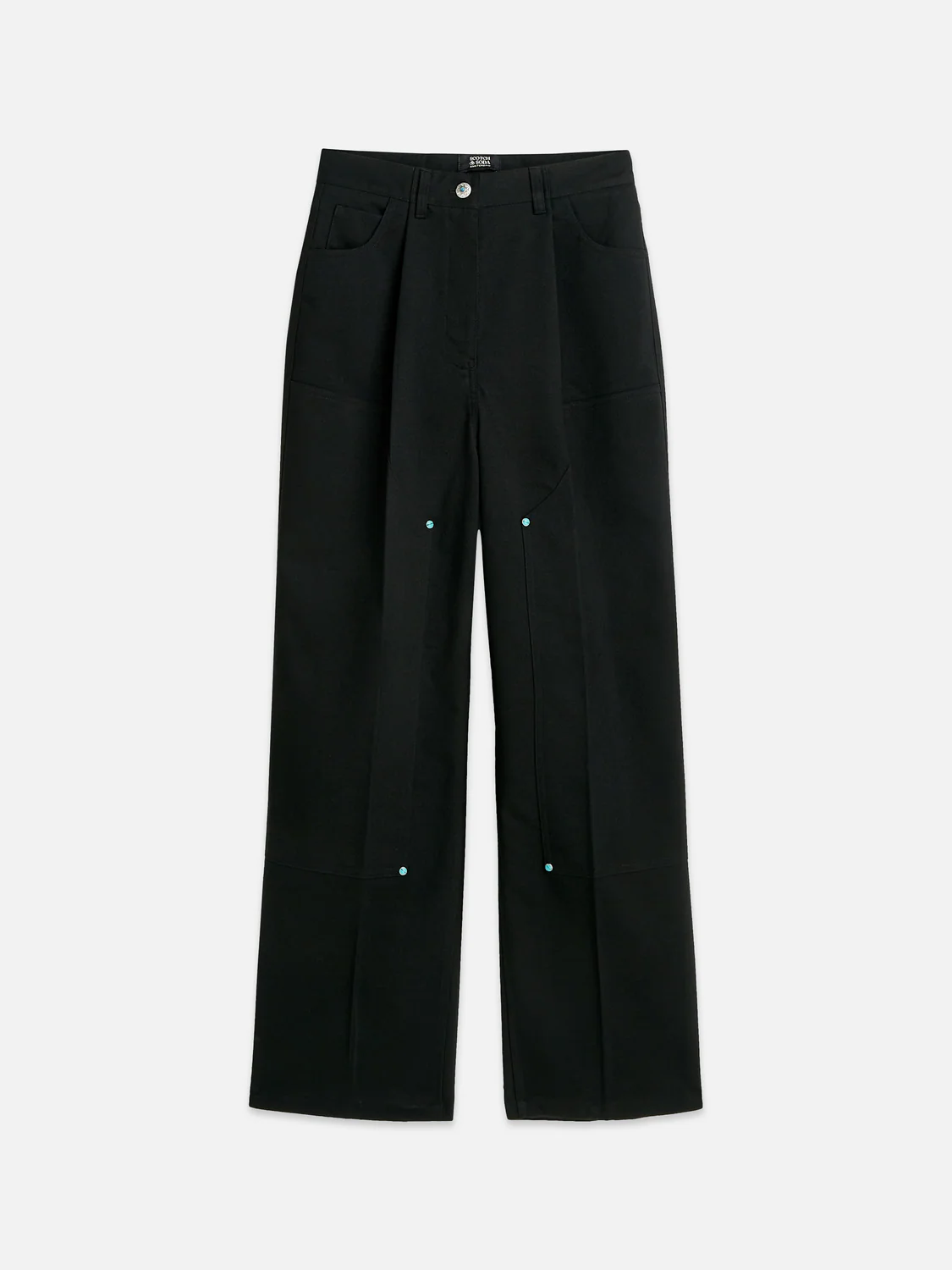 Raine Studded high rise wide leg pants - Image 5