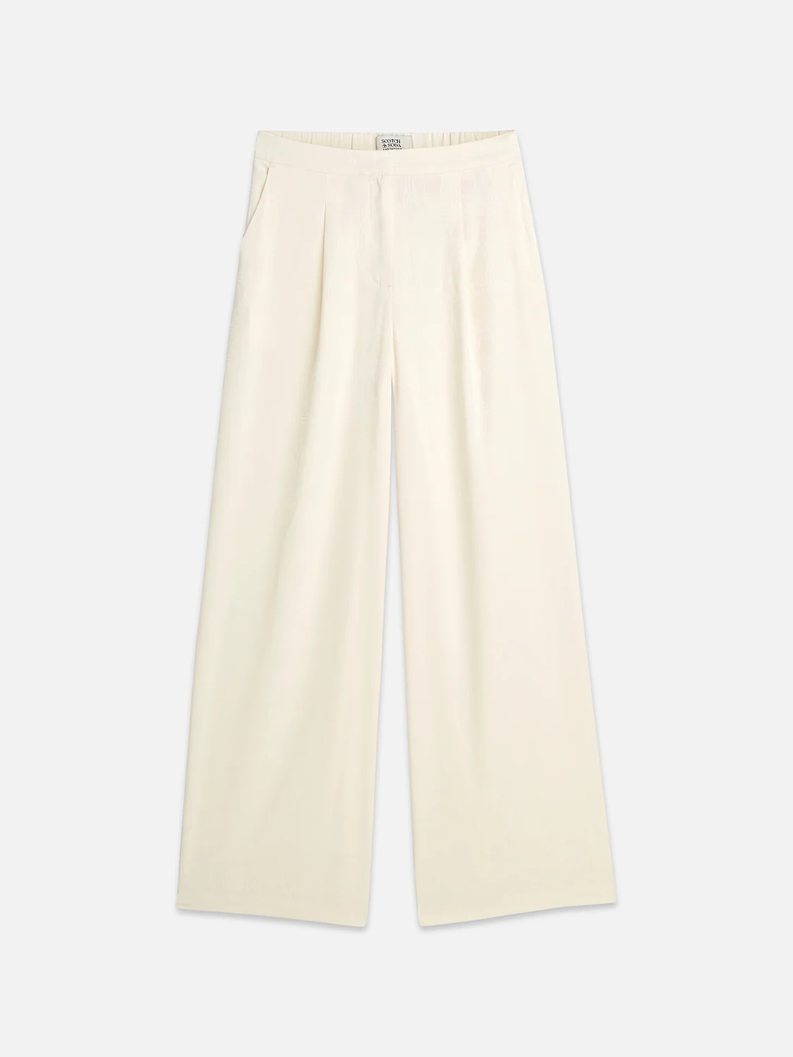 Eleni jaquard high rise wide leg pants - Image 5