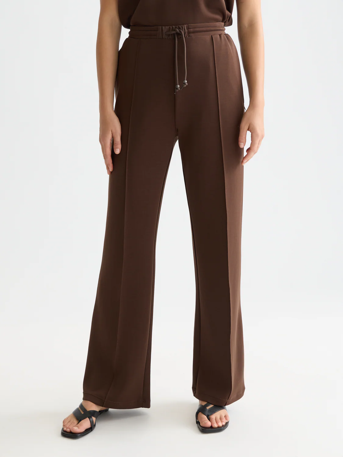Tencel pleated sweatpants - Image 9