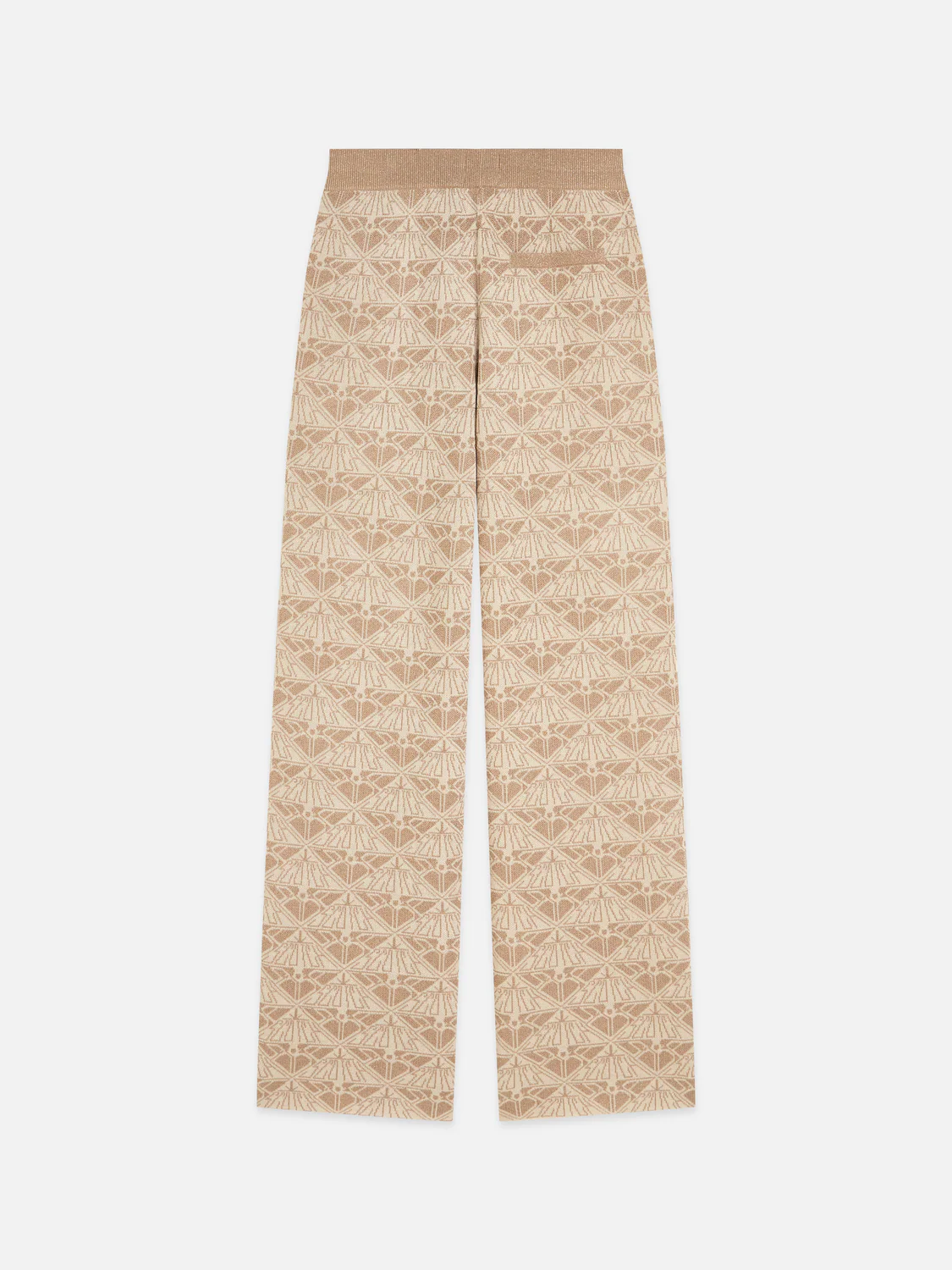 Monogram jacquard knitted trousers - Image 6