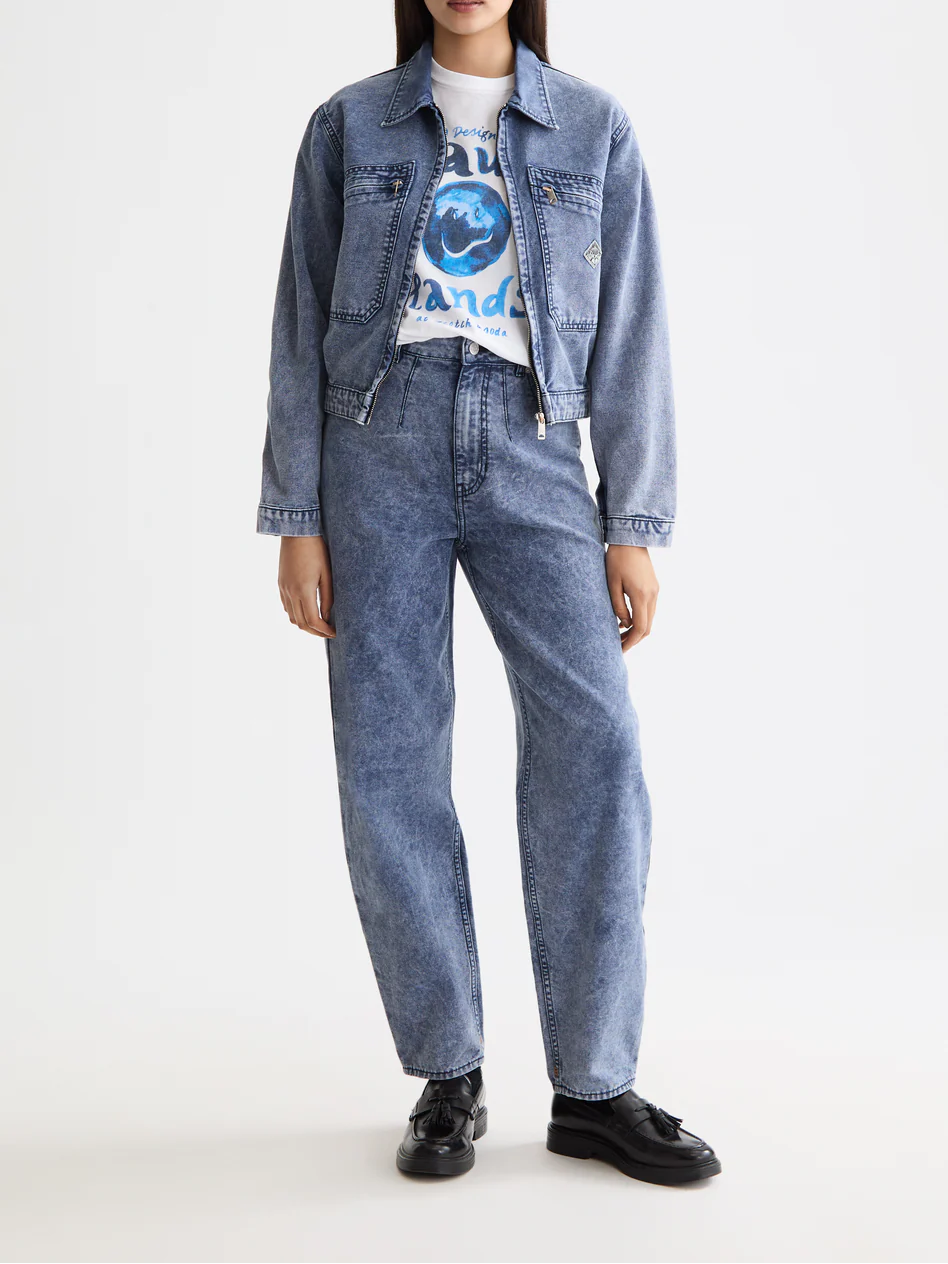 The Tide balloon denim
