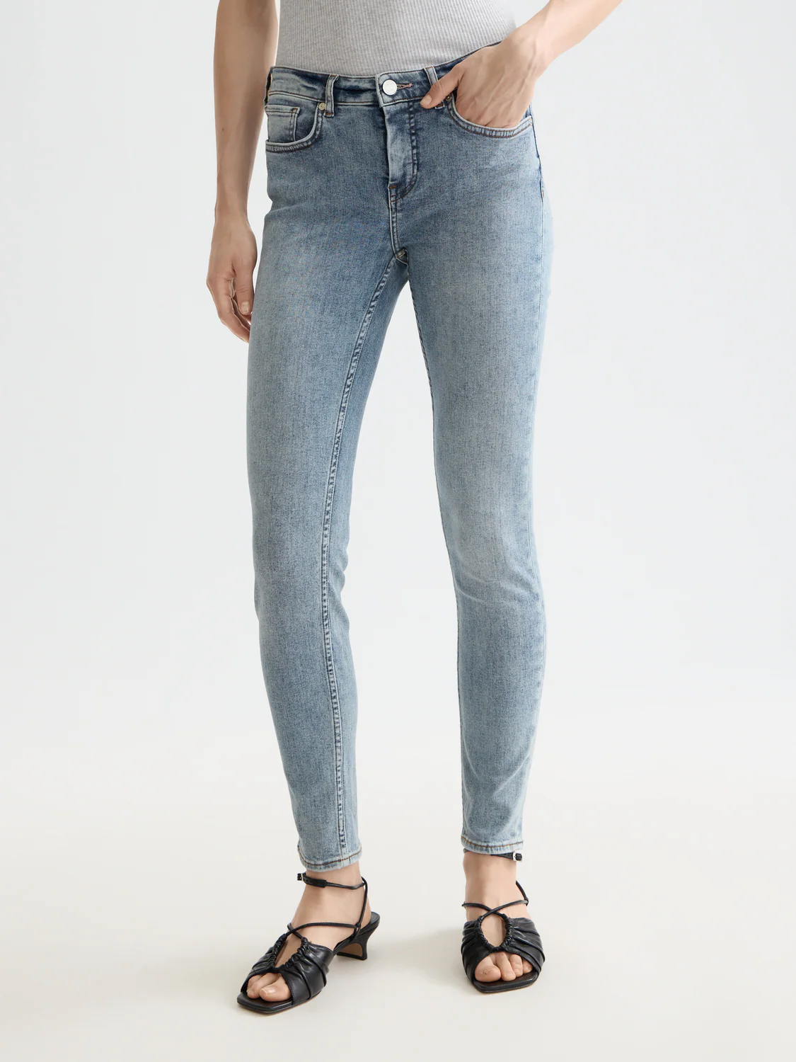 Bohemienne mid rise skinny jeans - Image 2