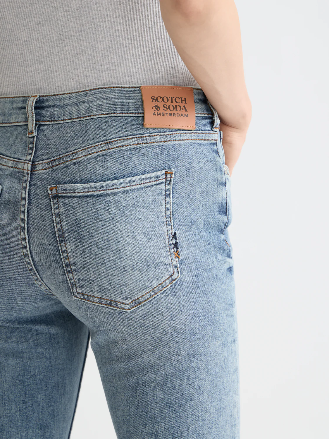 Bohemienne mid rise skinny jeans - Image 3