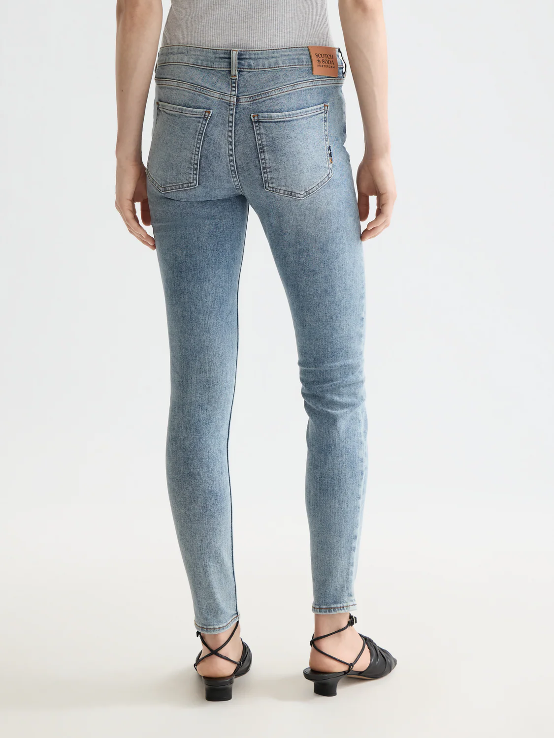 Bohemienne mid rise skinny jeans - Image 4