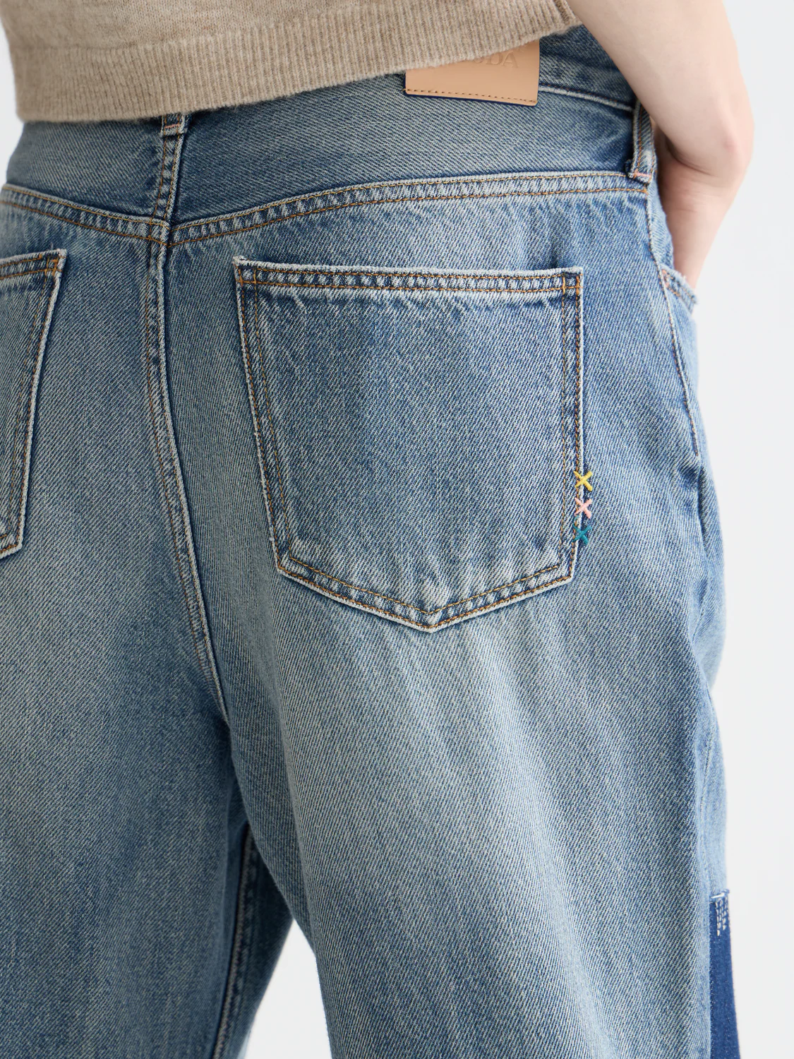 The Deep low rise loose denim - Image 3