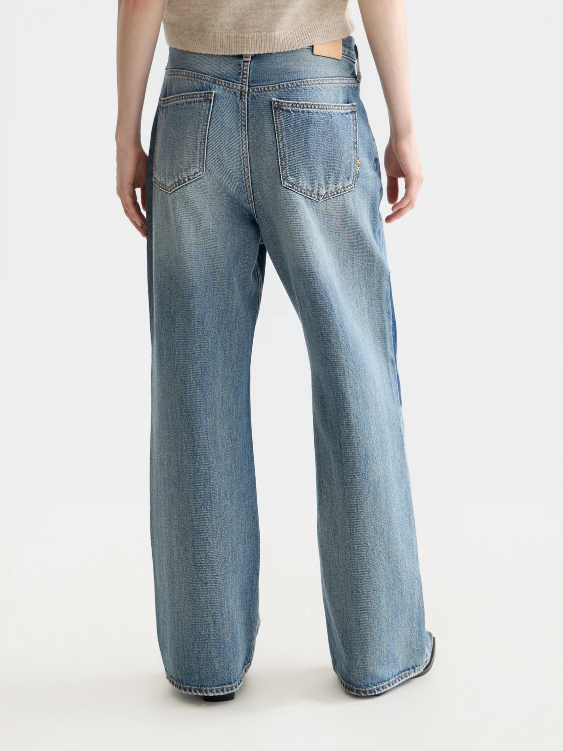 The Deep low rise loose denim - Image 4