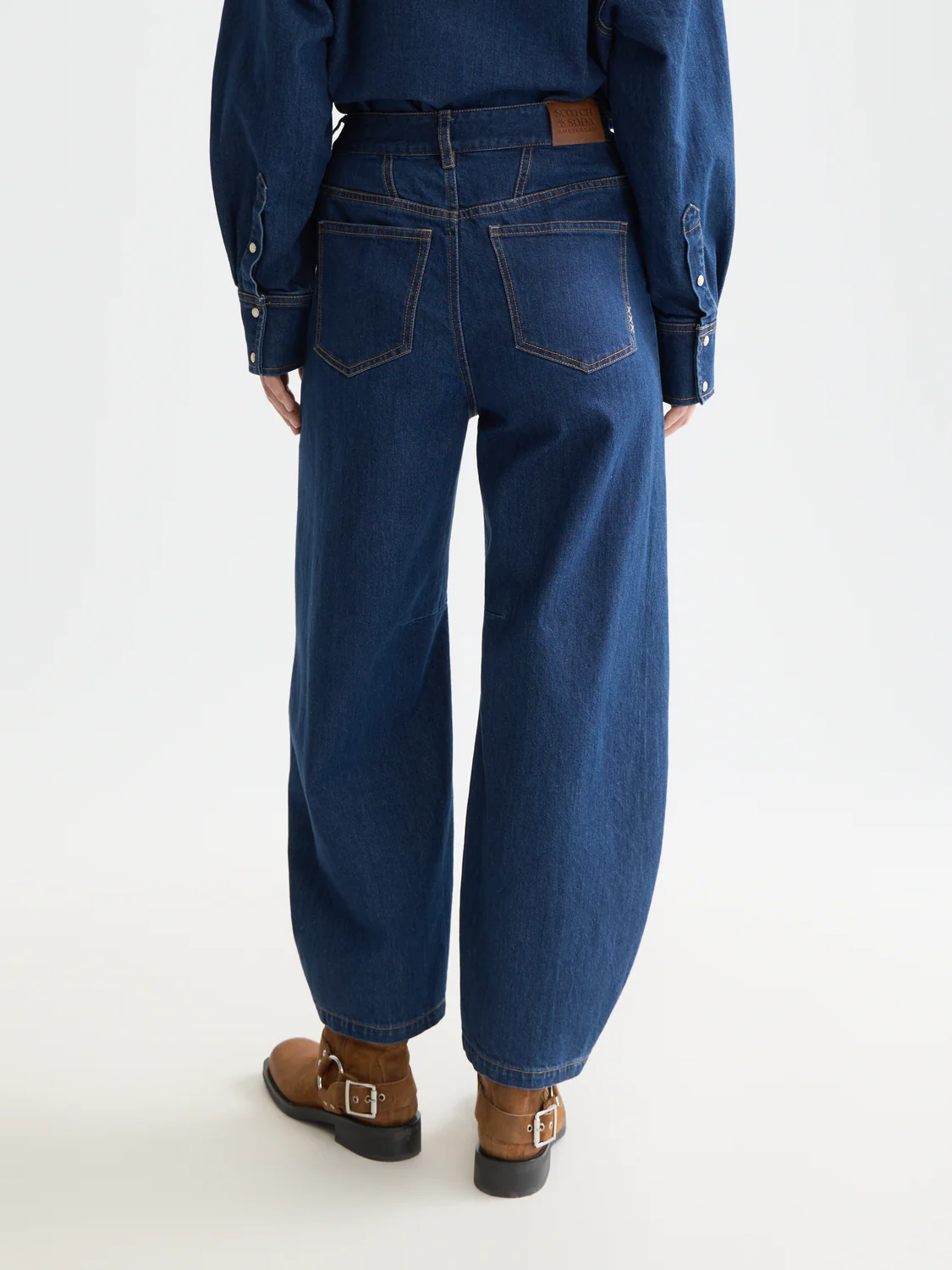 The Loop high rise barrel denim - Image 4