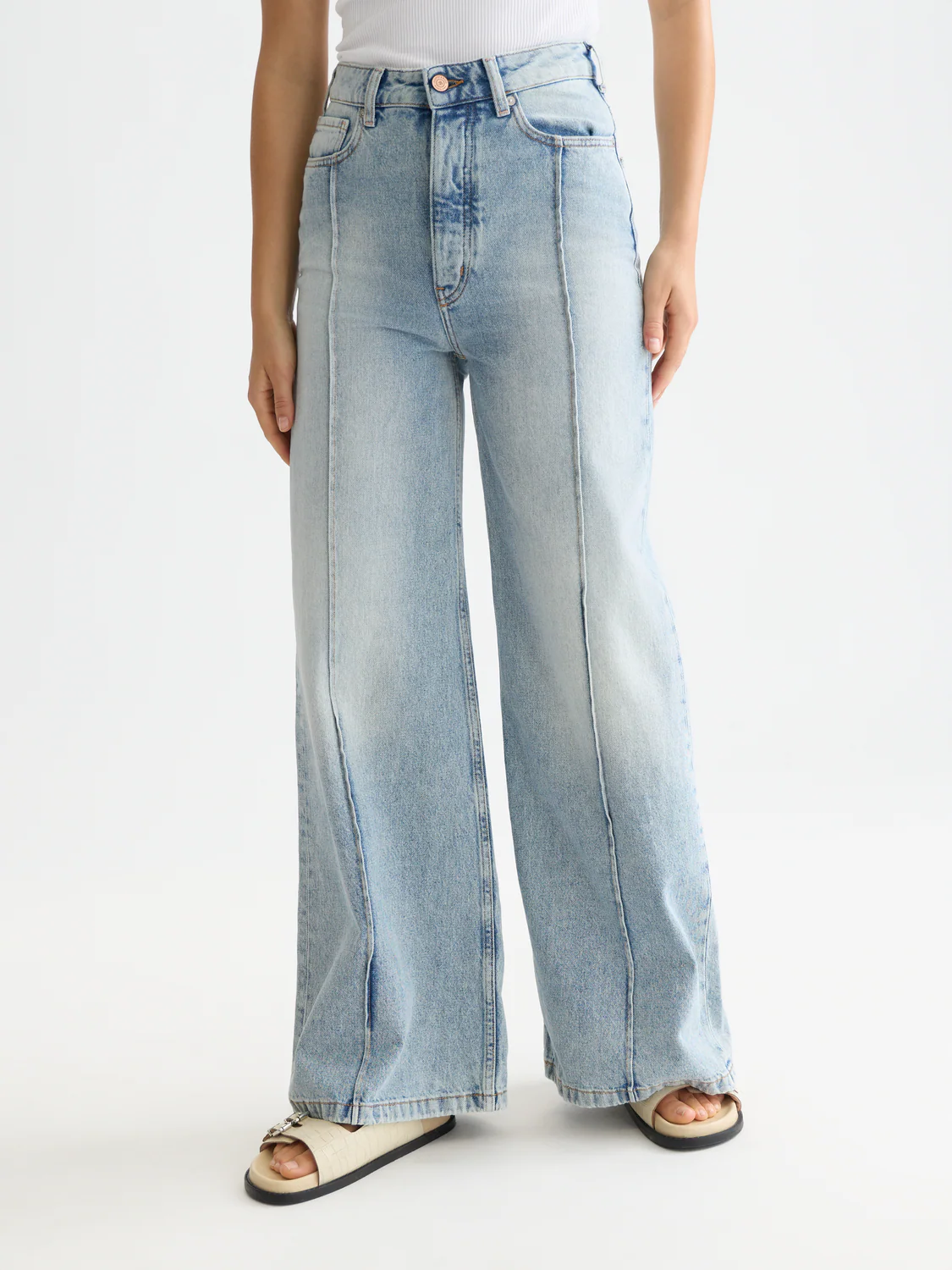 The Wave wide leg denim - Image 2