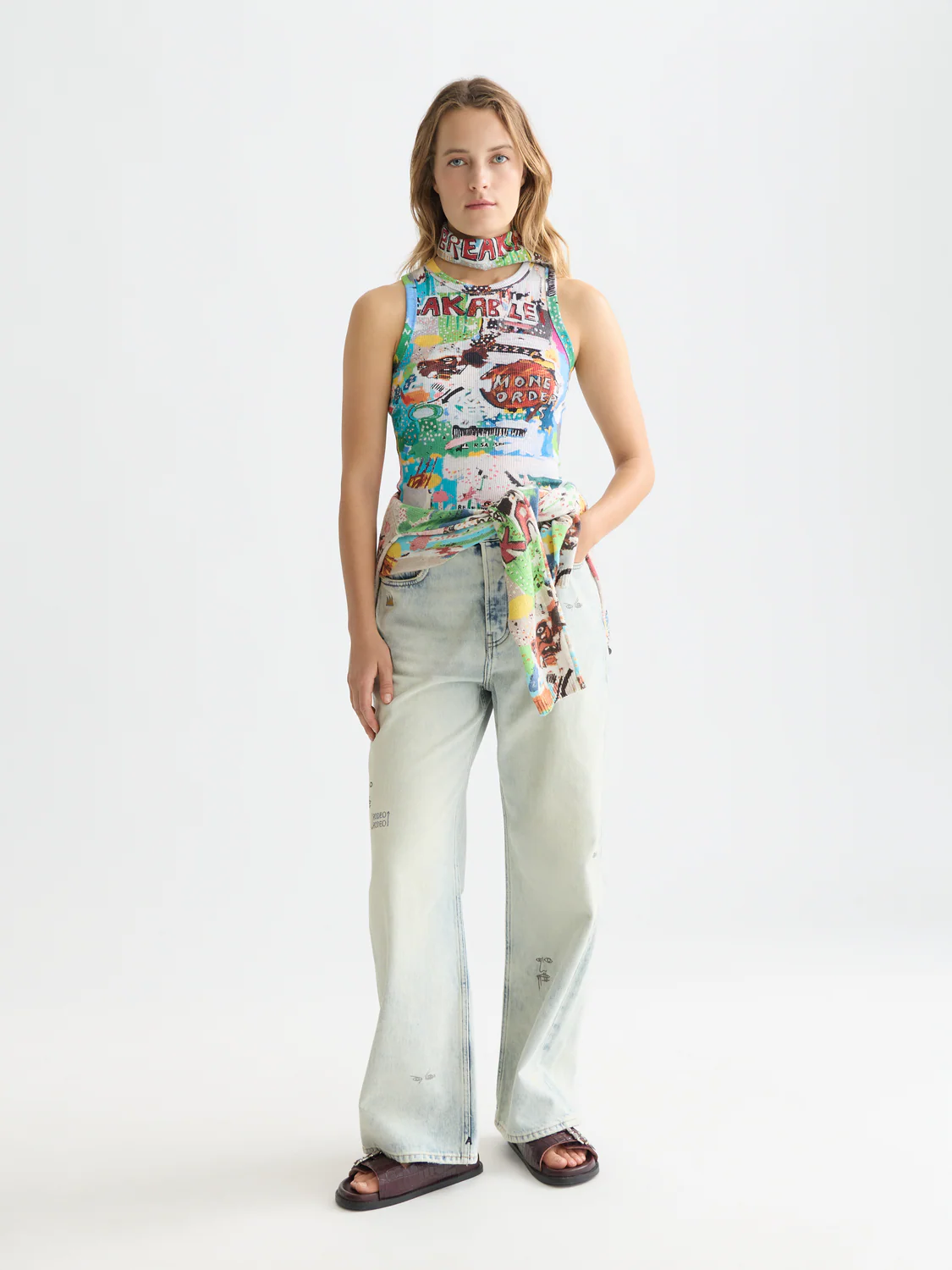 Scotch & Soda x Basquiat The Deep Loose Denim