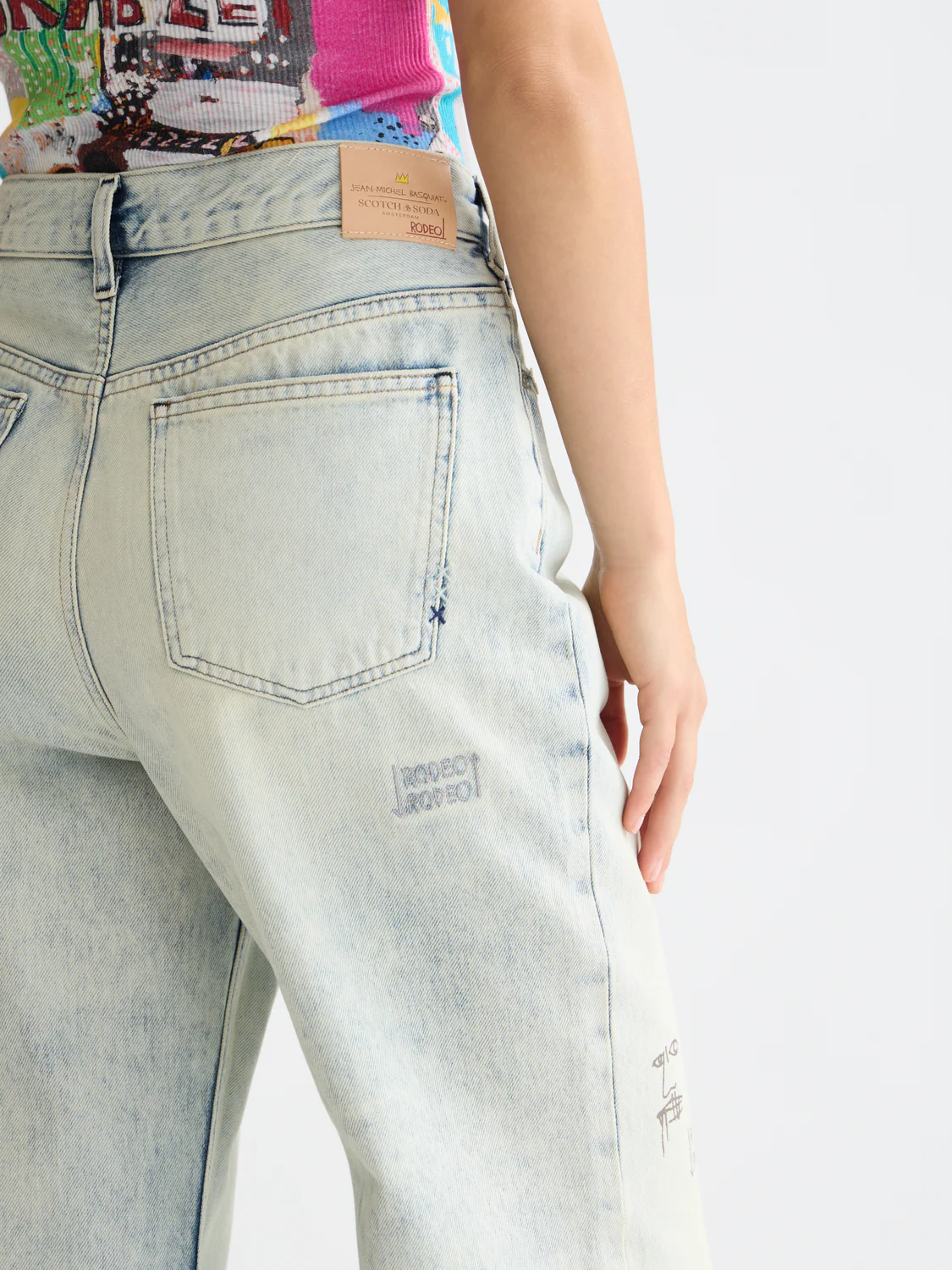 Scotch & Soda x Basquiat The Deep Loose Denim - Image 3