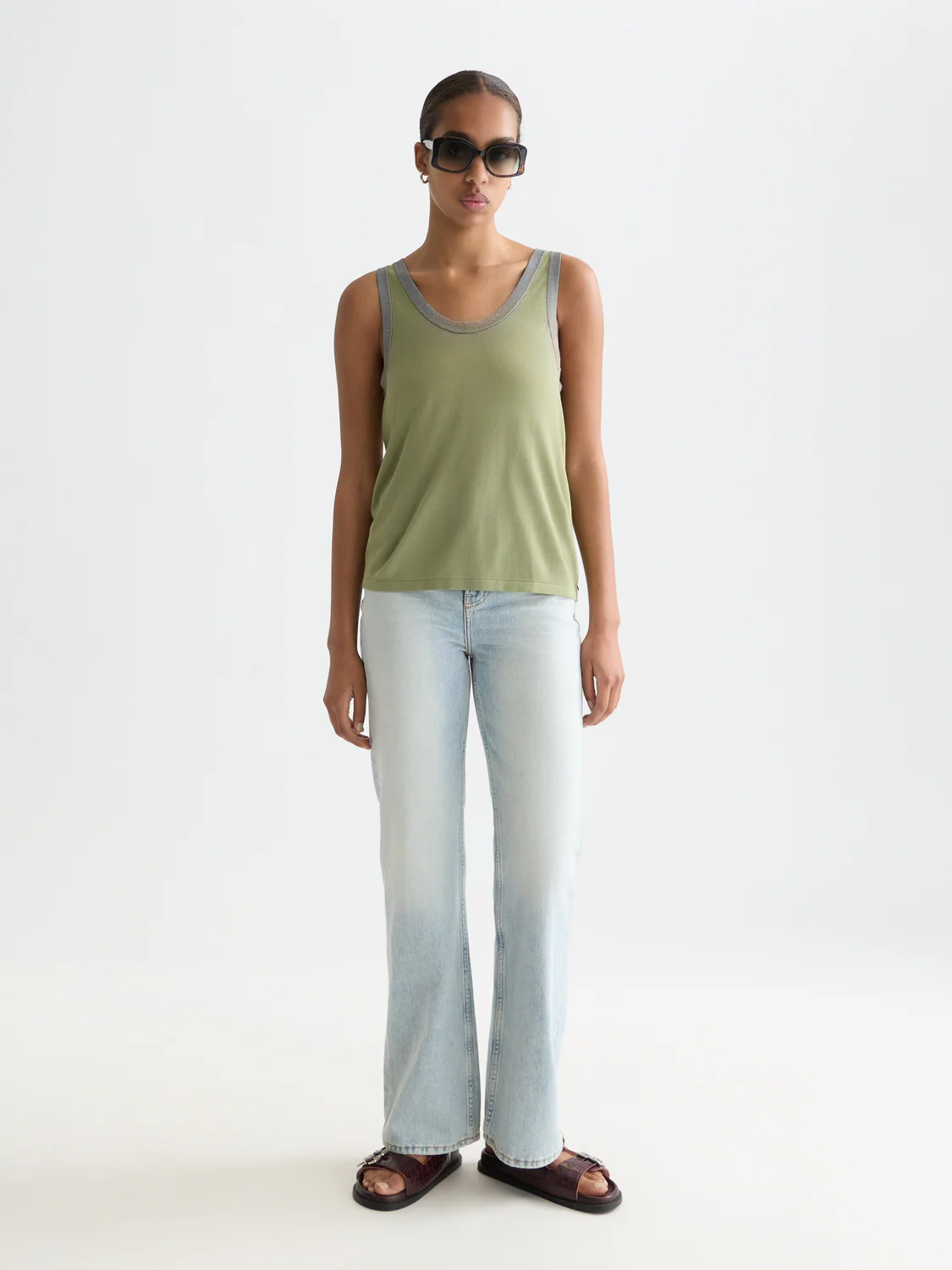 The Glow bootcut denim