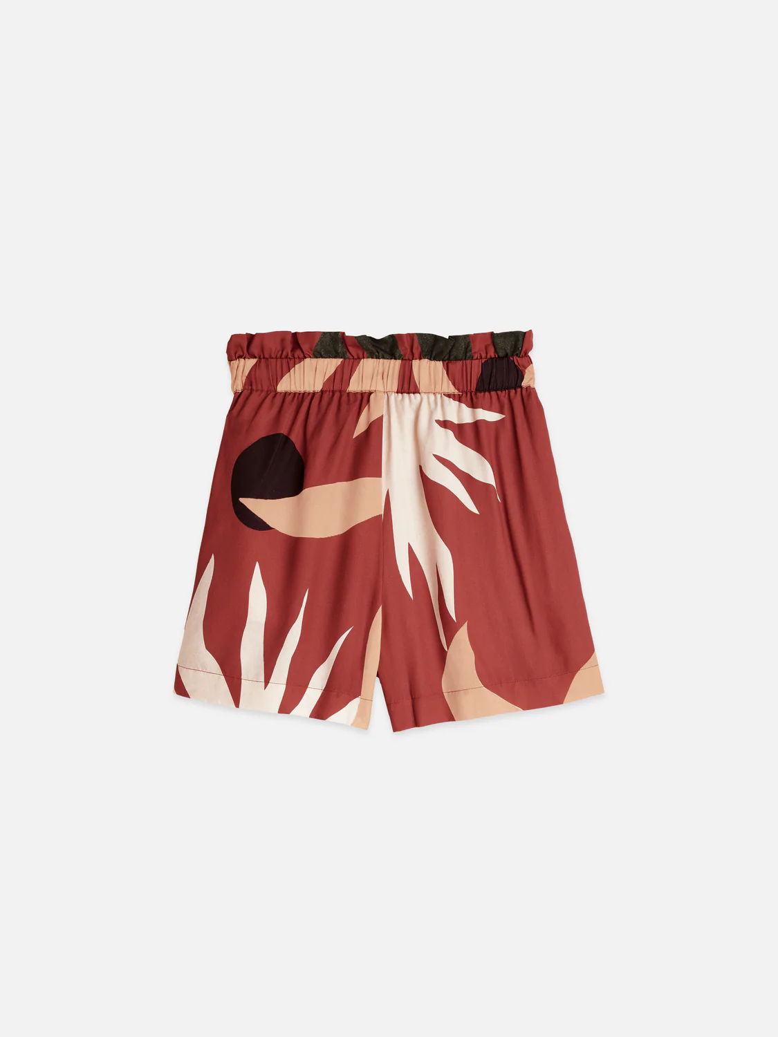 Printed high-rise elastic waist shorts - Image 6