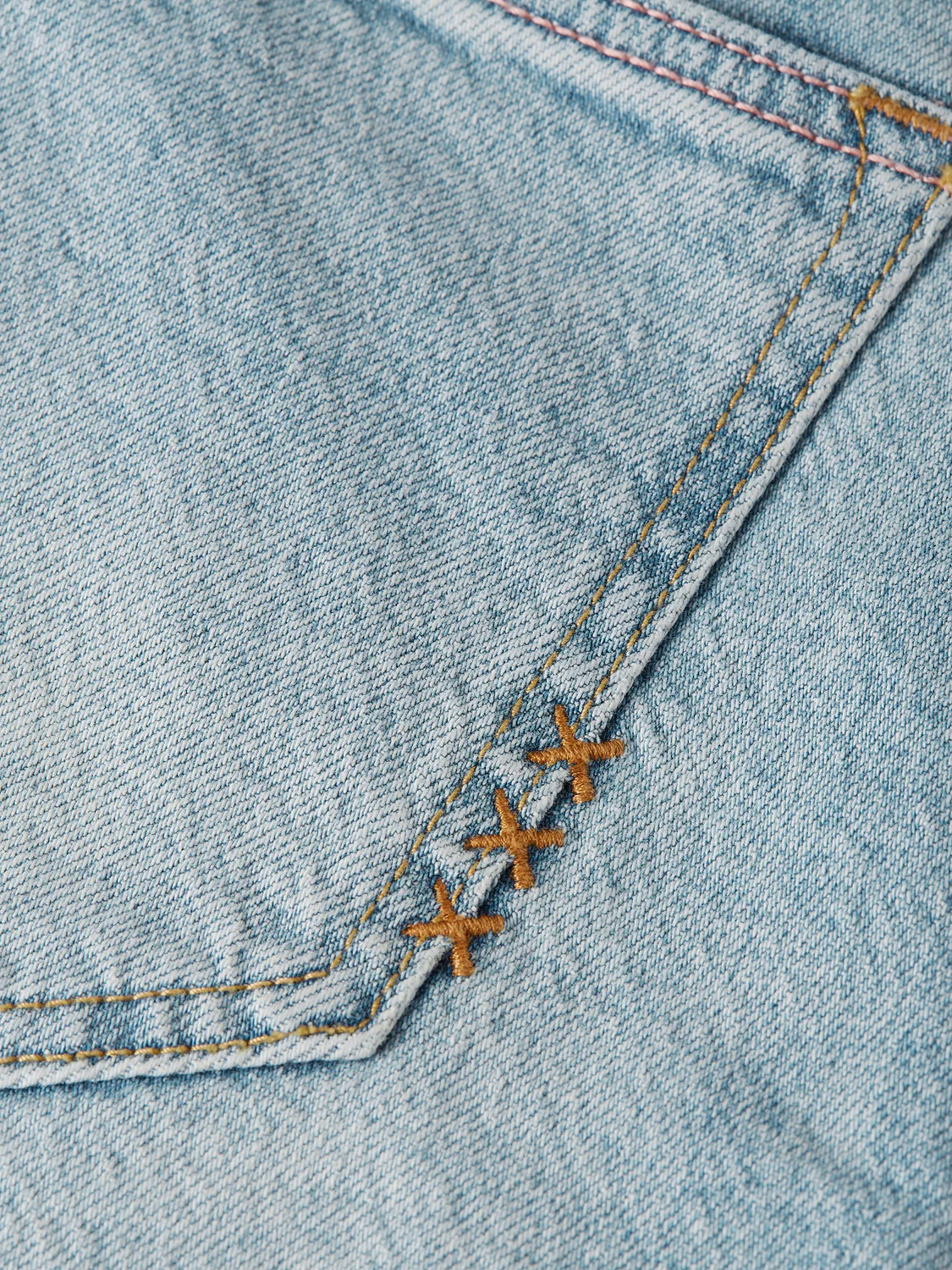The Ray denim short with tie detail - Image 7