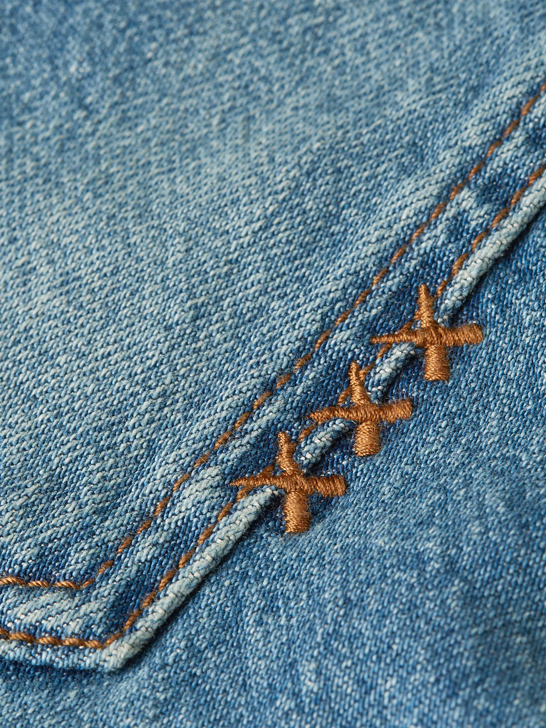 A-line denim shorts - Image 7